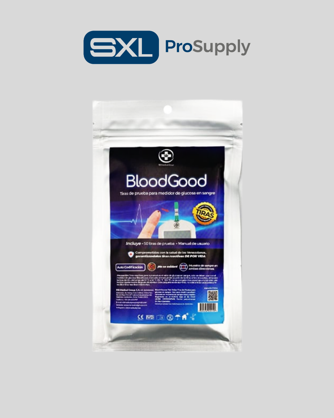 Tiras reactivas BloodGood - 20€ Tiras reactivas BloodGood - Imagen 1